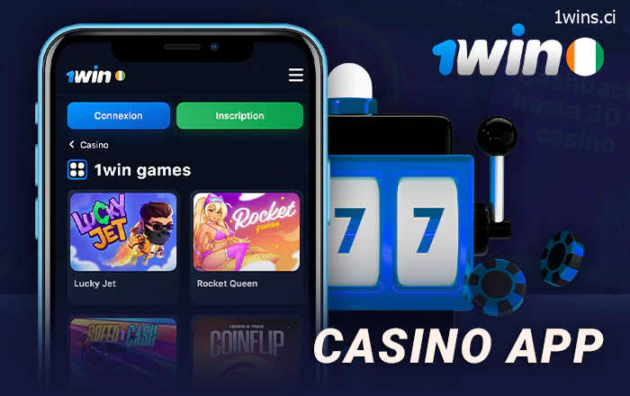 Jouer au casino en ligne 1Win via l'application mobile