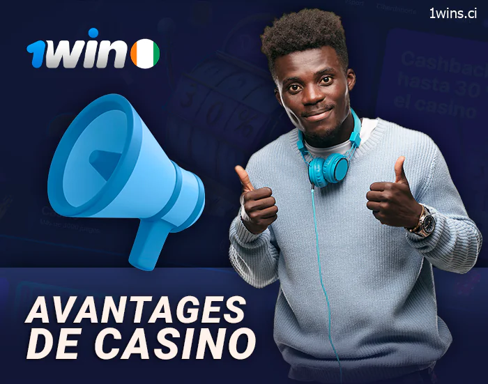 Tous les avantages de jouer au casino en ligne 1Win