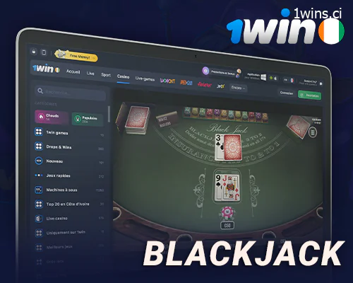 Jeux de blackjack sur le casino en ligne 1Win