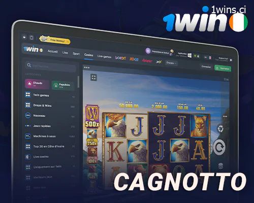 Jeux de jackpot sur le casino en ligne 1Win