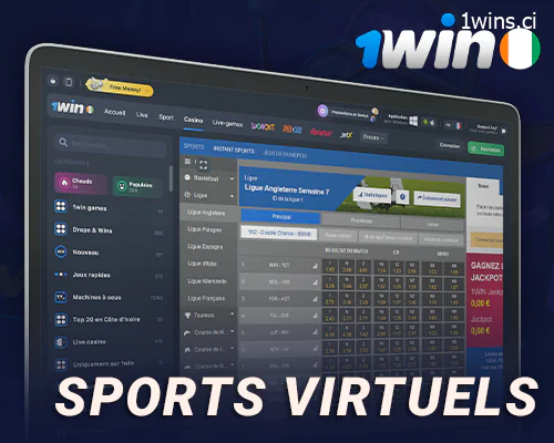 A propos des paris virtuels sur le casino en ligne 1Win