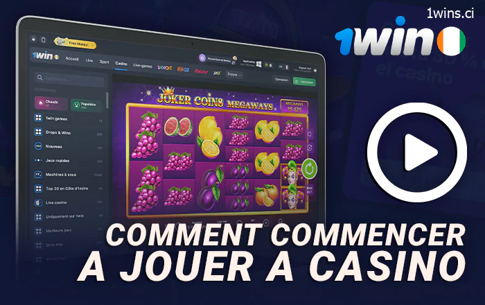 Comment commencer à jouer aux jeux de casino en ligne sur 1Win