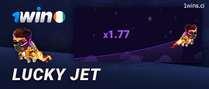 Faire connaissance avec Lucky Jet jeu instantané sur 1Win