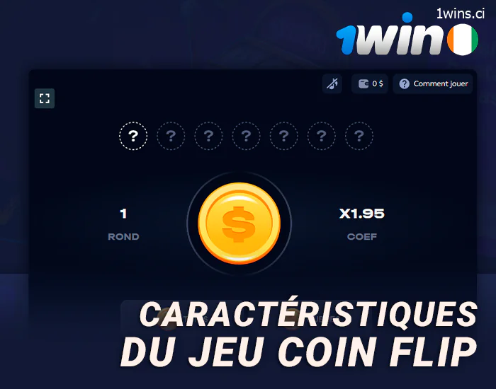 Ce qu'il faut savoir sur le jeu Coin Flip de 1Win