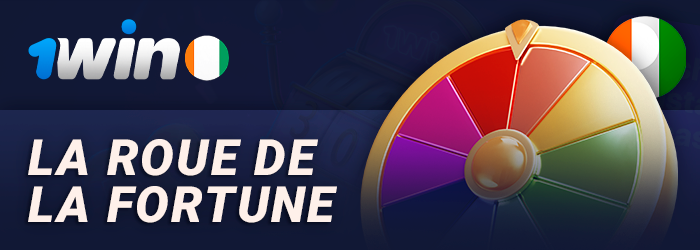 La roue de la fortune pour les joueurs de Côte d'Ivoire 1WIn