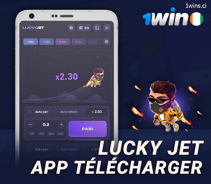 Télécharger l'application 1Win pour jouer à Lucky Jet