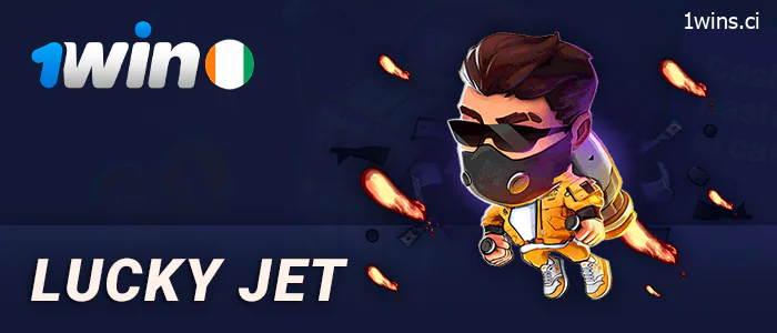 Jeu instantané Lucky Jet au casino en ligne 1Win