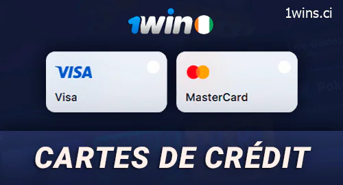 Dépôt par carte de crédit chez 1Win