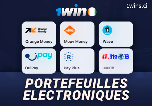 Dépôt sur le compte 1Win via des portefeuilles électroniques