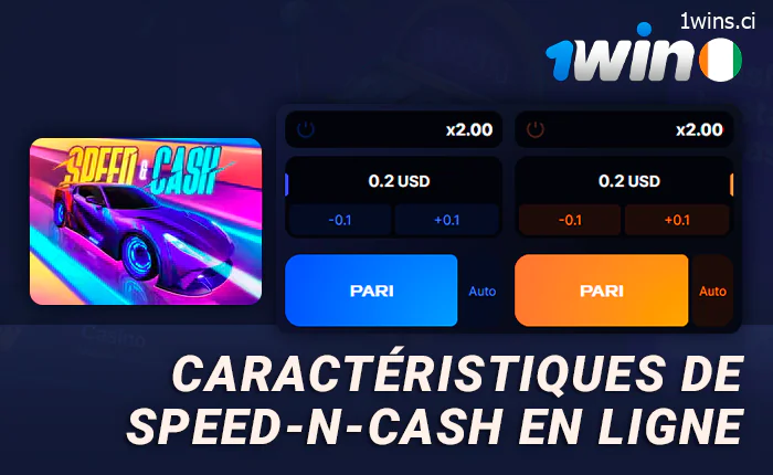 A propos des caractéristiques de l'instant speed & du cash game sur le casino en ligne 1Win