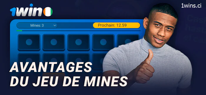 Avantages du plantage des jeux de mines pour les joueurs de 1Win