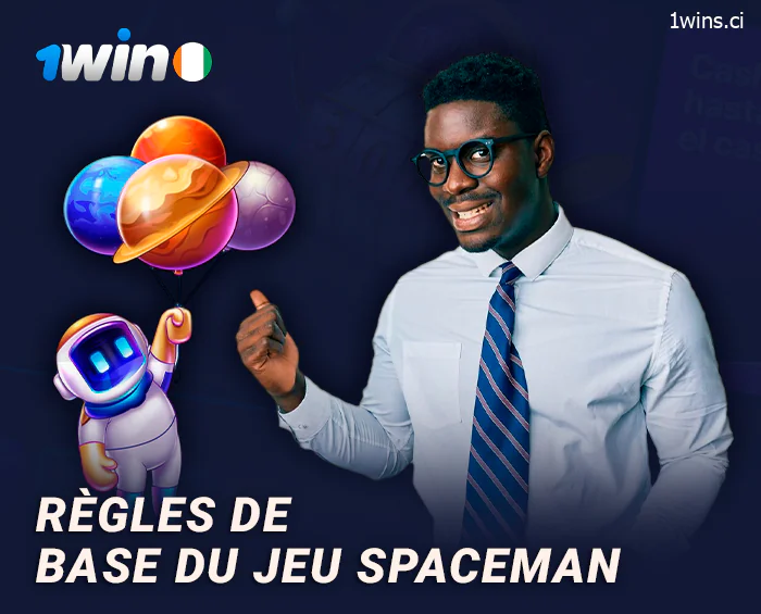 A propos des règles du crash de Spaceman sur 1Win