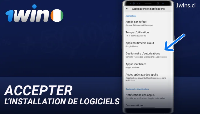 Activer l'installation à partir de sources inconnues pour Android