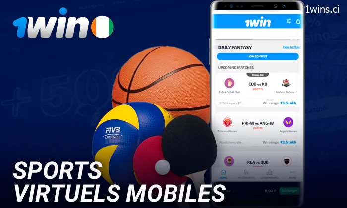 Parier sur des sports virtuels dans l'application 1Win