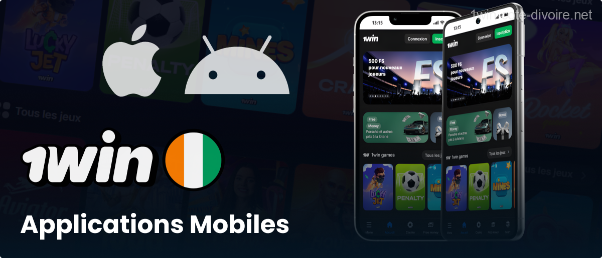 Appli mobile 1Win pour jouer partout